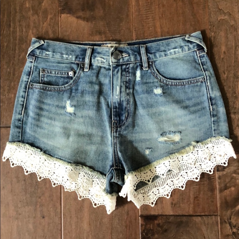 NWOT Free People Denim Shorts Sz 26